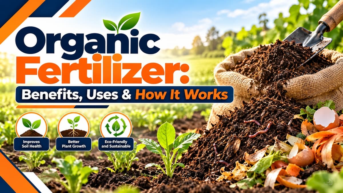 Organic Fertilizer: Benefits, Uses & How It Works