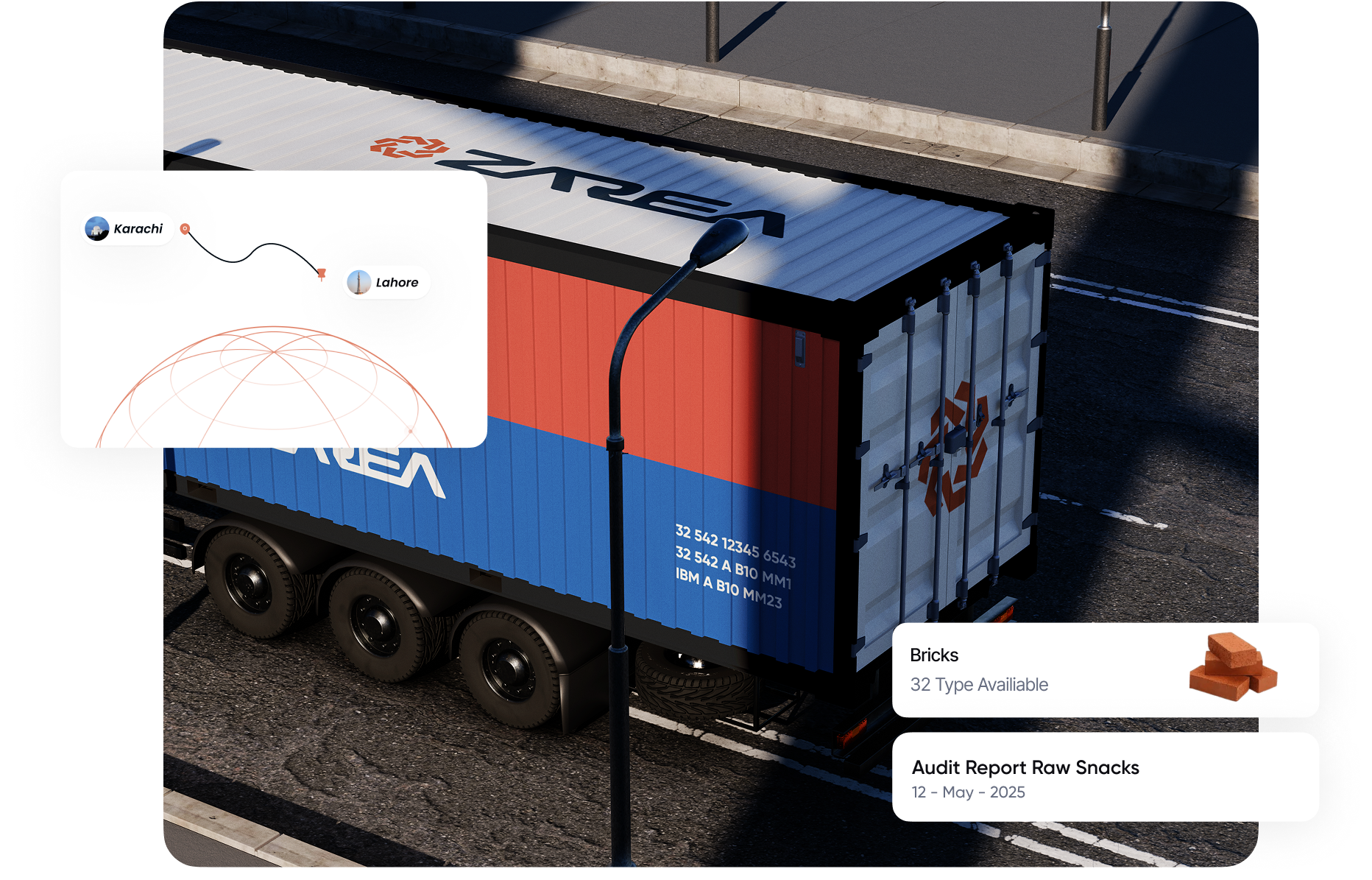 Zarea logistics illustration